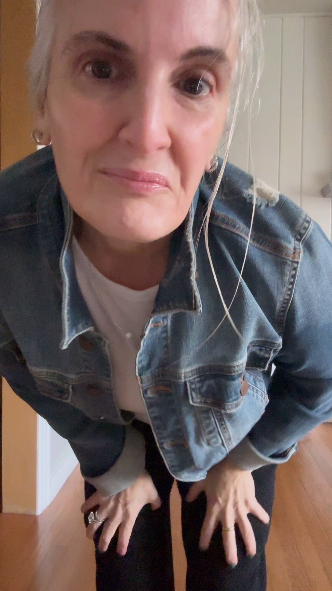 Sweater set is amazing and you can mix and match. Mine is a large. My fav ribbed tees and jean jacket 

#LTKPetite #LTKOver40 #LTKMidsize