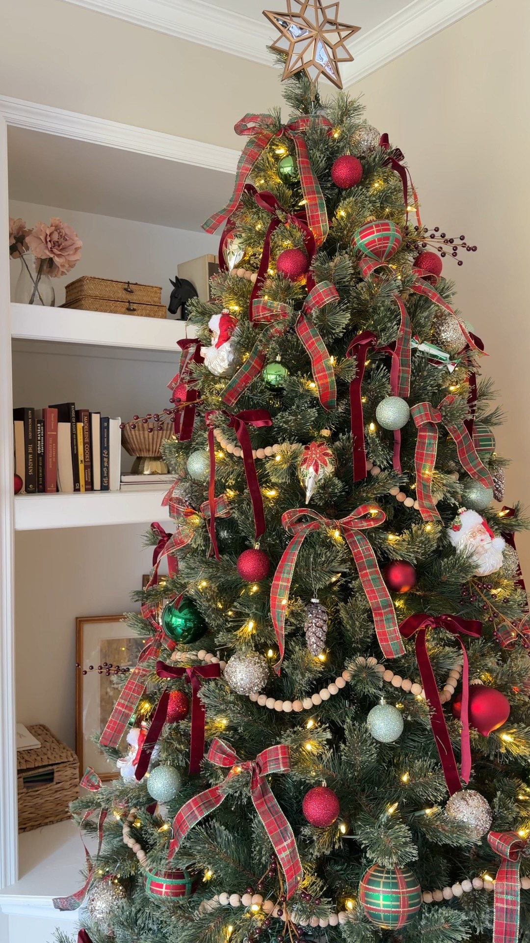 Ornaments are mostly from Hobby Lobby