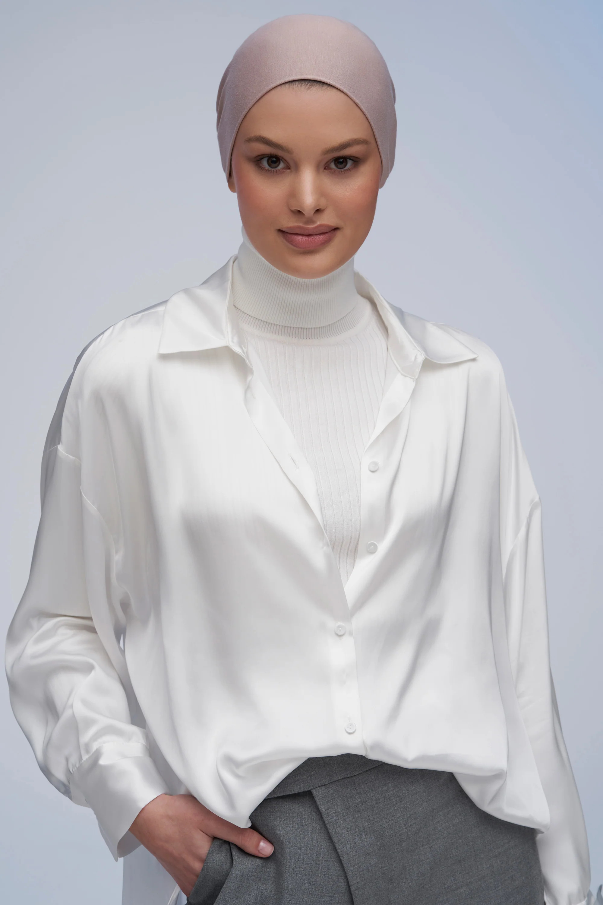 Tech Fabric Underscarf Black | Haute Hijab