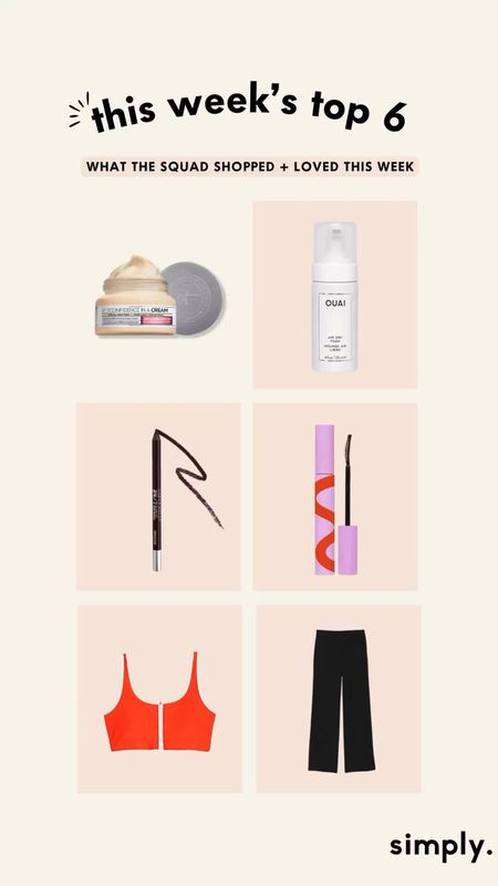 ICYMI: These are the top 6 products our squad shopped & loved this week! ✨

It Cosmetics Confidence in a Cream Anti-Aging, Ouia Air Dry Foam, Urban Decay 24/7 brown eye pencil, It Cosmetics Lengthening Mascara, Old Navy wide-leg pants, Old Navy Bikini Swim Top

#swimoutfits
#springoutfits
#sephorasale

#LTKxSephora #LTKsalealert #LTKswim