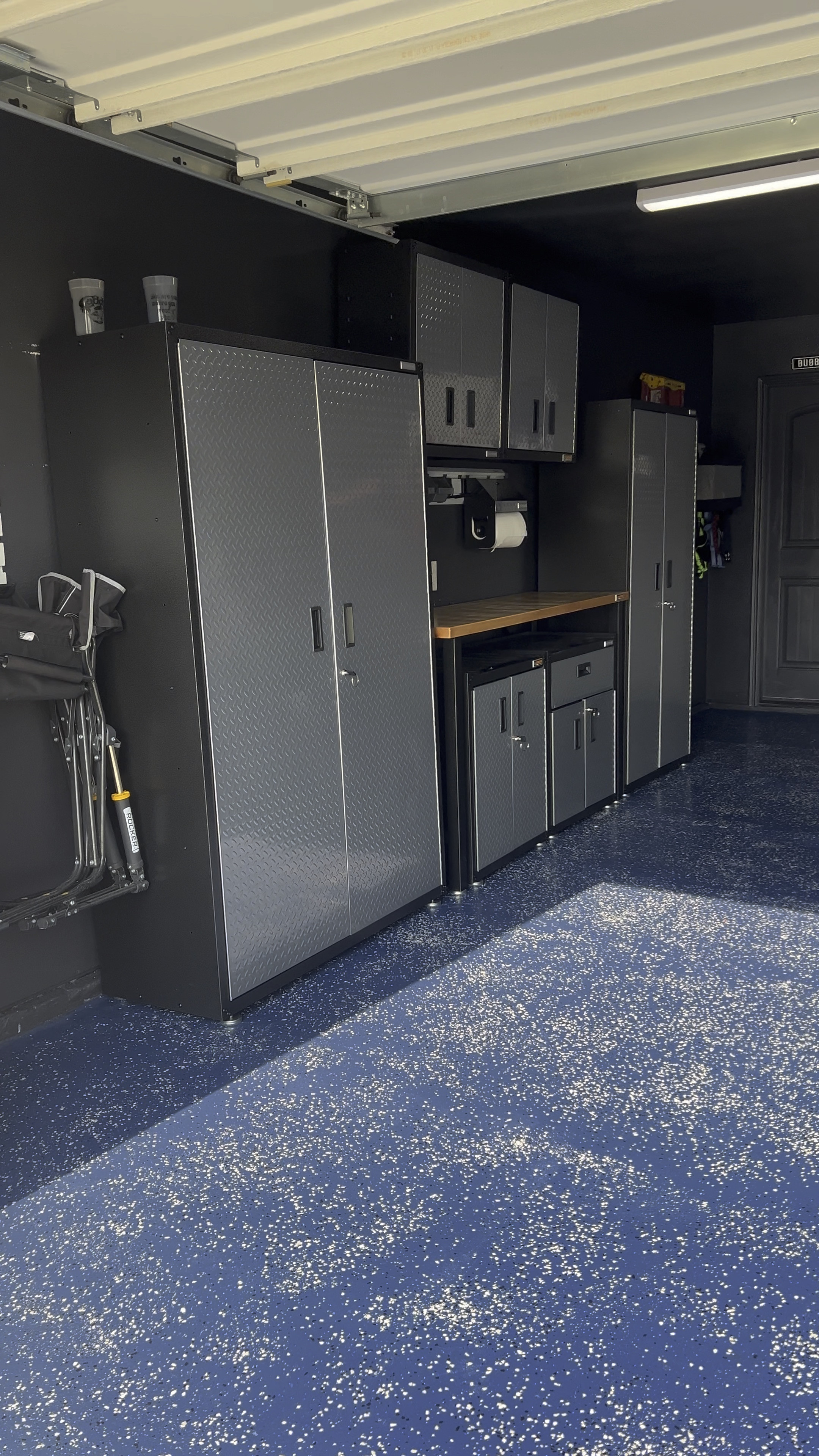 Complete garage makeover done by ME floor to ceiling! You can absolutely do this! Garage equipment is on sale too thru July! 

#LTKMens #LTKSaleAlert #LTKHome