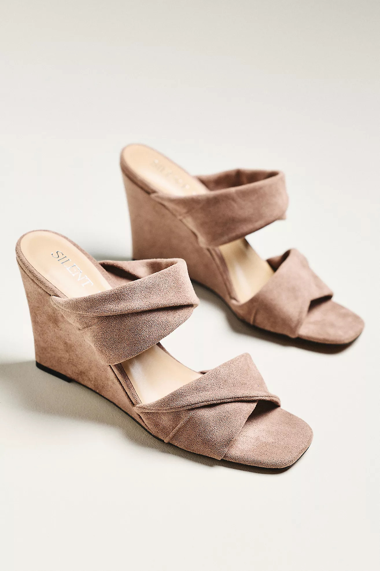 Silent D x @loverlygrey Kathy Wedge Heels | Anthropologie (US)