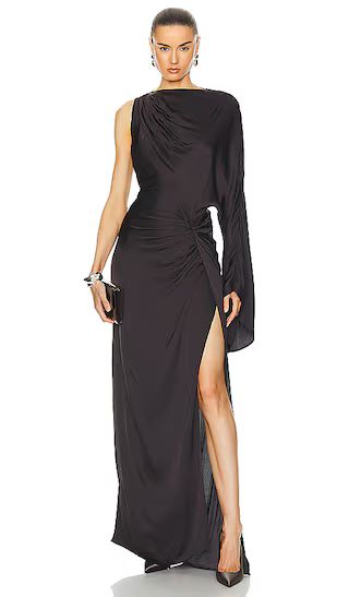 by Marianna Cassia Gown in Dark Brown | Revolve Clothing (Global)