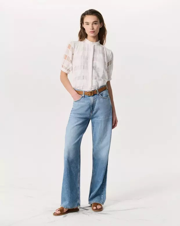 Featherweight Logan Wide-Leg - Audrey | rag & bone