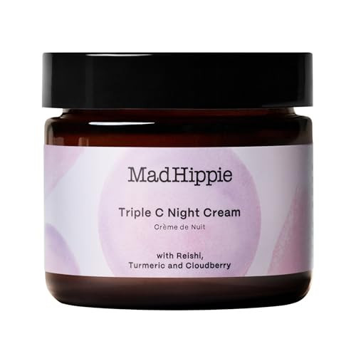 Mad Hippie Triple C Night Cream – Face Moisturizer, Skin-Brightening, Anti-Aging Skin Care with 3 Forms of Vitamin C, 2.1 Oz | Amazon (US)