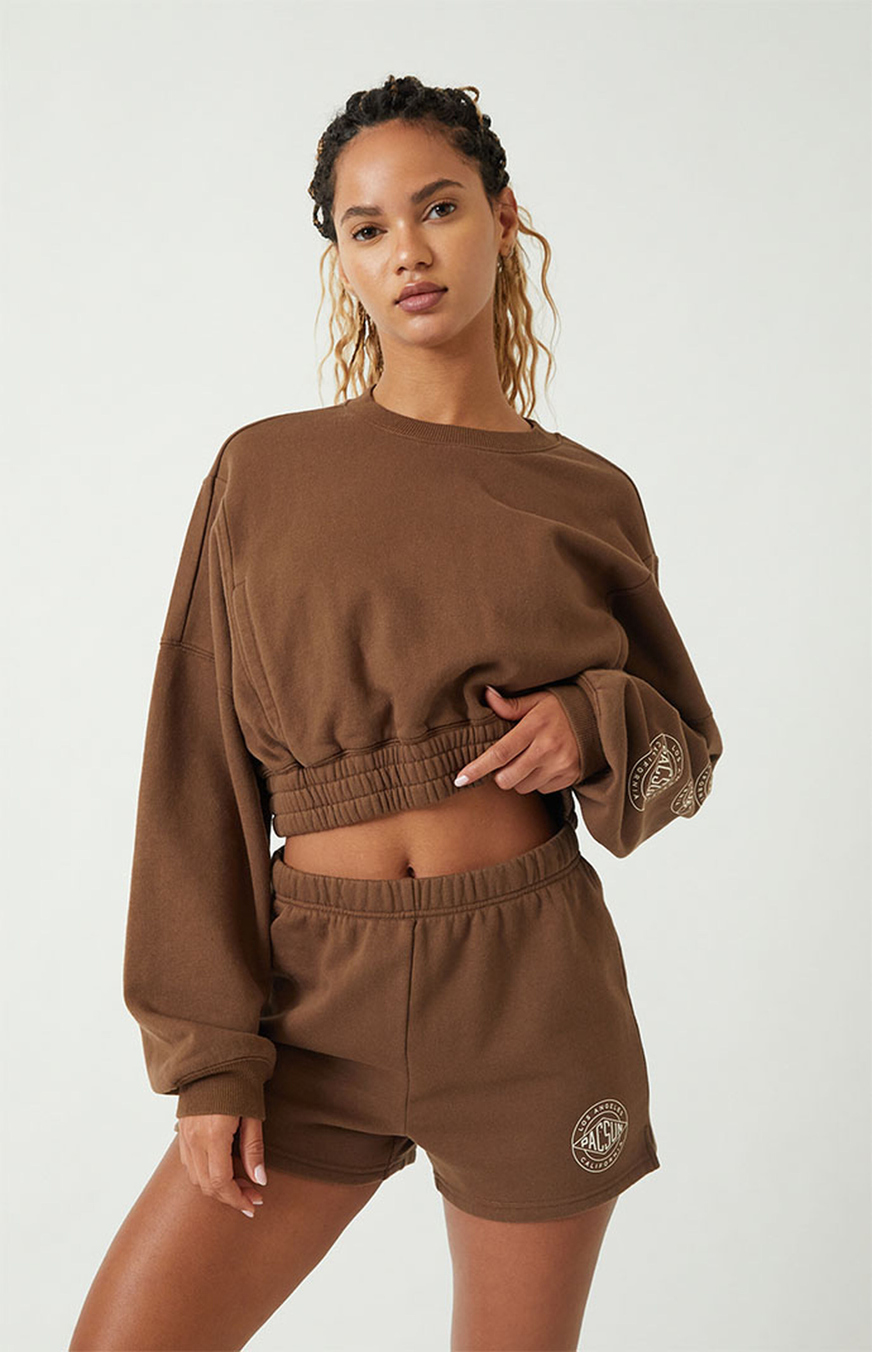 LA Hearts by PacSun Active Hilltop Fleece Sweat Shorts | PacSun