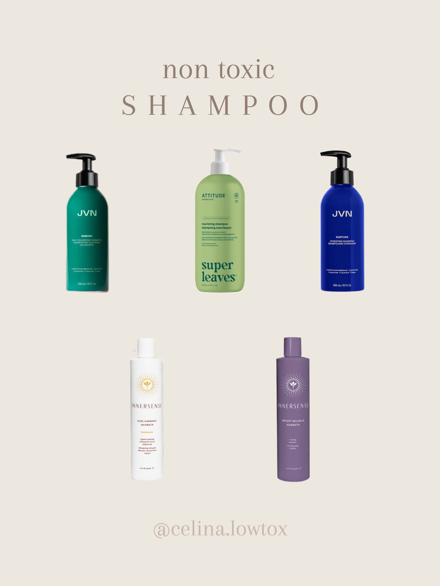 non toxic shampoo options :) #cleanbeauty #nontoxic #lowtoxic #toxinfree #lowtox 

#LTKbeauty #LTKhome 

#LTKSeasonal