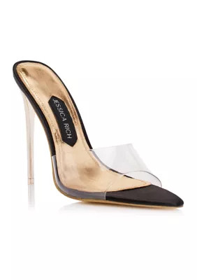 Racy Heeled Mule Sandals | Belk