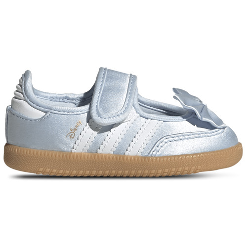 adidas Girls adidas Samba Jane - Girls' Toddler Shoes Blue/White Size 10.0 | Foot Locker (US)