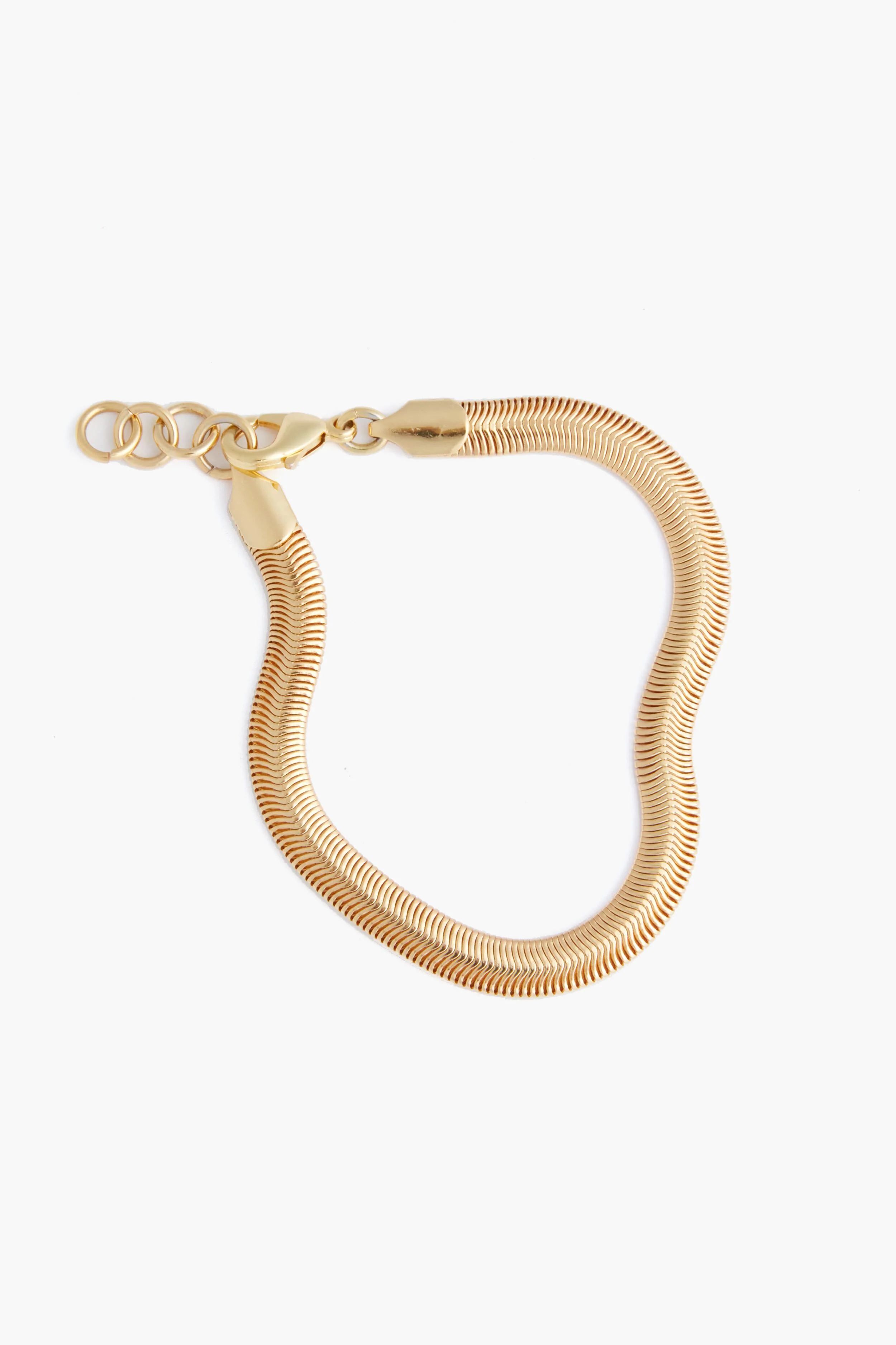 Gold Snake Chain Bracelet | Tuckernuck (US)
