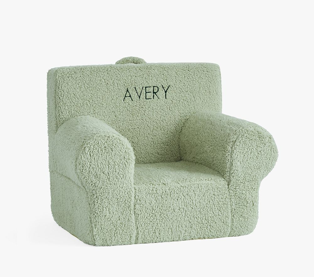 Anywhere Chair®, Sage Cozy Sherpa | Pottery Barn Kids