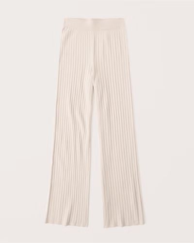 Women's 90s Straight-Leg Sweater Pants | Women's Matching Sets | Abercrombie.com | Abercrombie & Fitch (US)