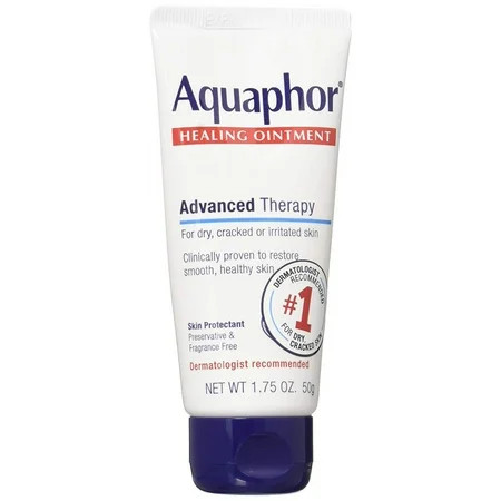 Aquaphor Healing Ointment Advanced Therapy Skin Protectant for Dry Cracked Irritated Skin 1.75 oz Tube | Walmart (US)