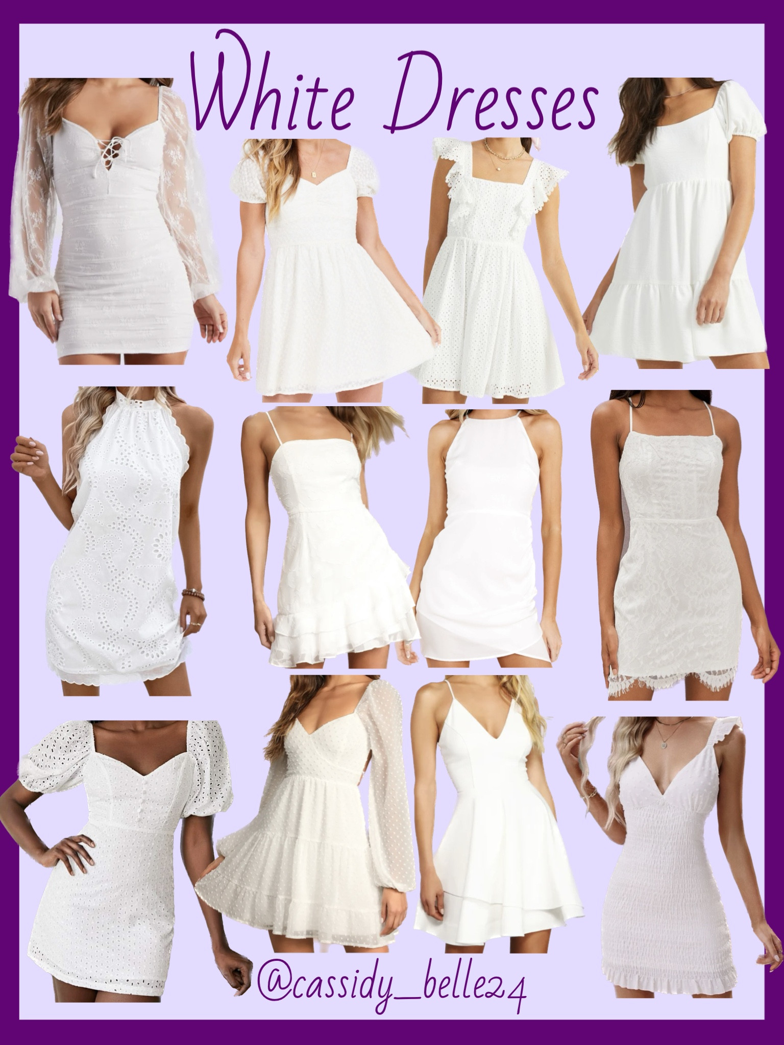 With graduation around the corner it’s time to think about white dresses! These are also great for a bride for her bridal shower! 👩🏼‍🎓👰🏼‍♀️ 
#whitedress #graduation #bridal #womensfashion

#LTKFind #LTKstyletip #LTKwedding