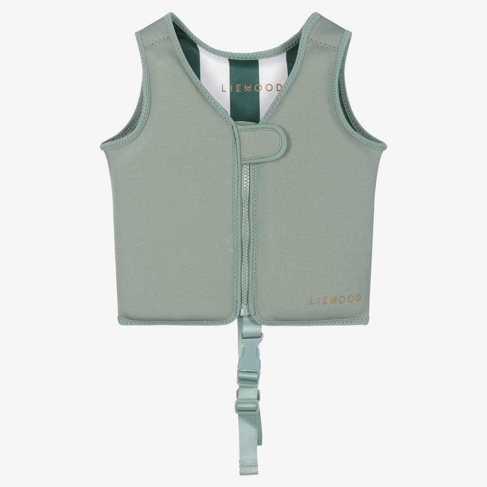 Green Swimming Float Vest | Childrensalon