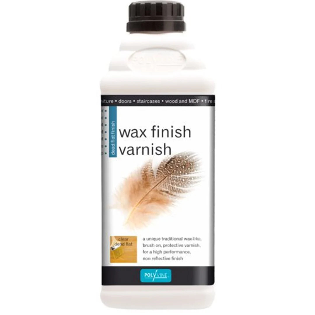 Polyvine Wax Finish Varnish for Furniture and Wood 16oz Pint Flat Matte Finish - Etsy | Etsy (US)