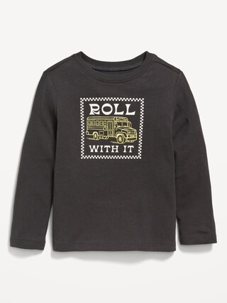 Long-Sleeve Graphic T-Shirt for Toddler Boys | Old Navy (US)