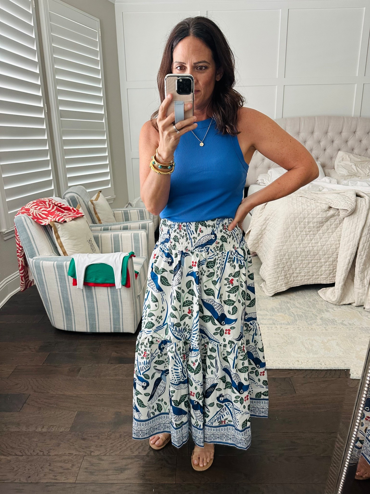 Favorite tanks! Sized up - form fitted tanks (wearing large)
Skirt is small - tts - lots of stretch in the waist 
Comes in so many colors and prints! Amazon find!

#LTKSaleAlert #LTKOver40 #LTKFindsUnder50