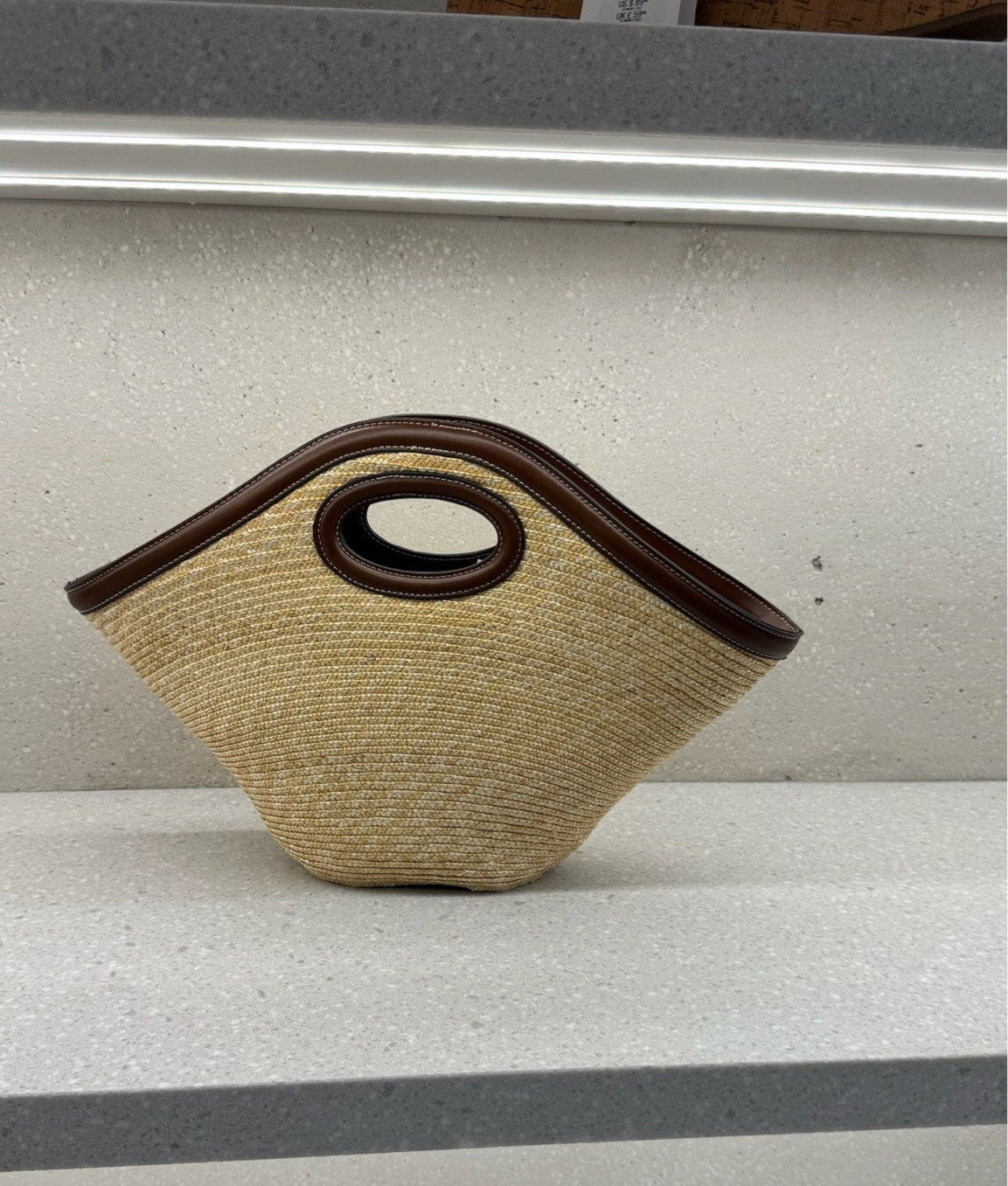 Contrasting woven bag is a stylish addition for vacations and everyday style! 

#LTKStyleTip #LTKFindsUnder100 #LTKItBag