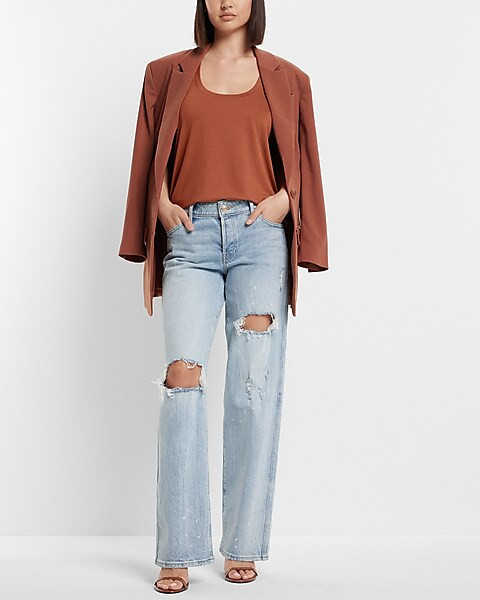 Supersoft Relaxed Scoop Neck Tank | Express