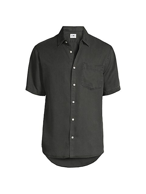 Arne Short-Sleeve Button-Front Shirt | Saks Fifth Avenue