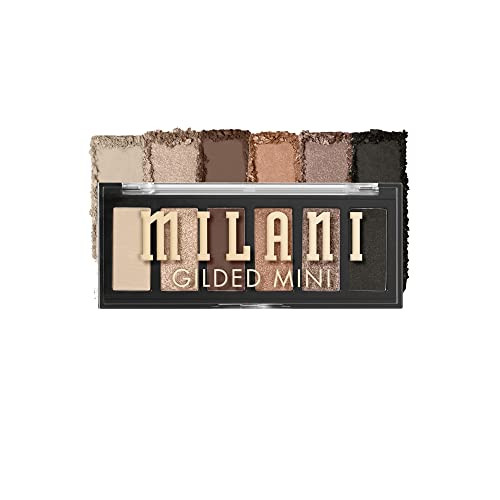 Milani Gilded Mini Eyeshadow Palette with 6 Matte & Shimmer Hues - Call Me Old-Fashioned | Amazon (US)