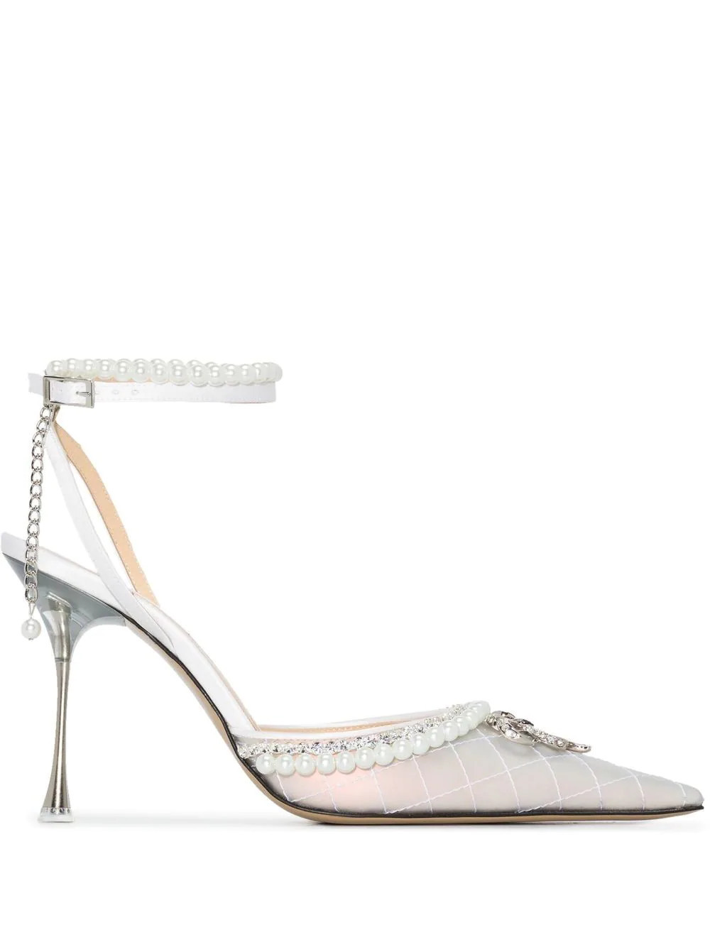 Bow of Elizabeth faux pearl-embellished pumps | Farfetch Global
