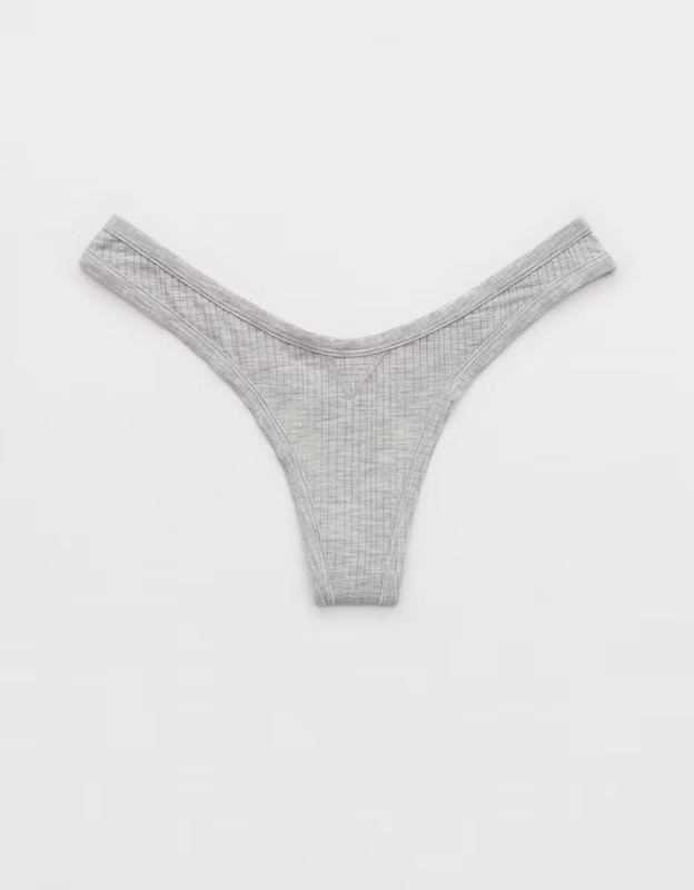 Superchill Modal Rib Thong Underwear | Aerie
