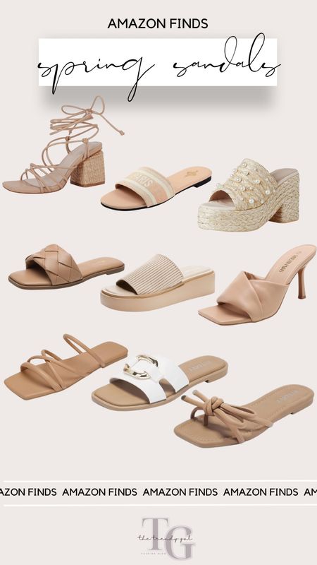 Spring sandals from Amazon for under $35! #sandals 

#LTKSeasonal #LTKshoecrush #LTKstyletip