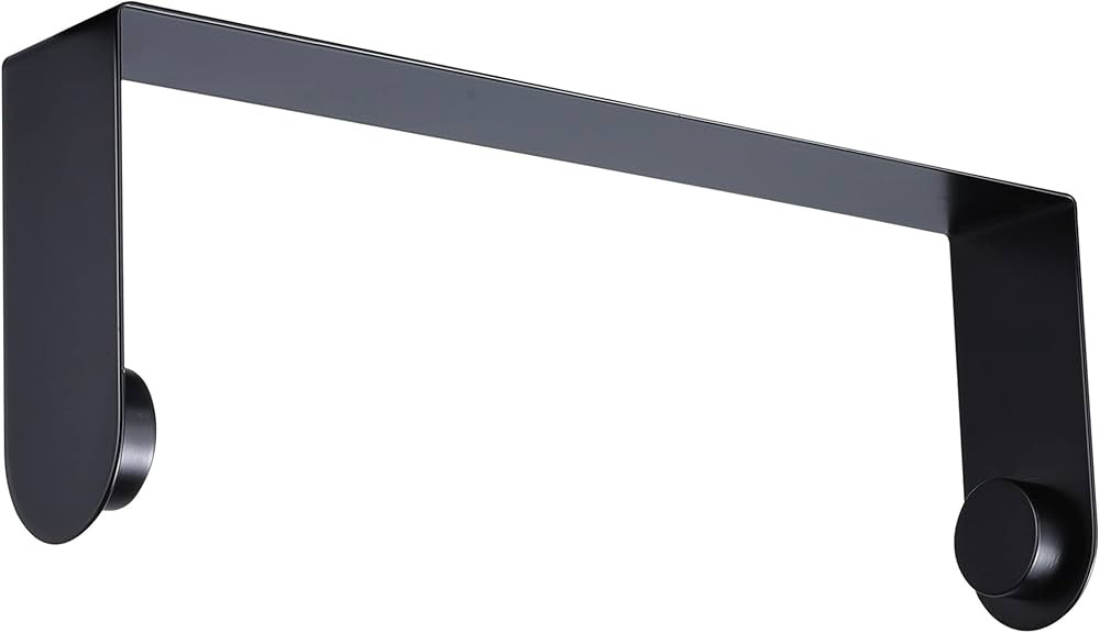 ZUNTO Black Paper Towel Holder Under Cabinet, Stainless Steel Kitchen Towel Holder Stick on Wall ... | Amazon (US)