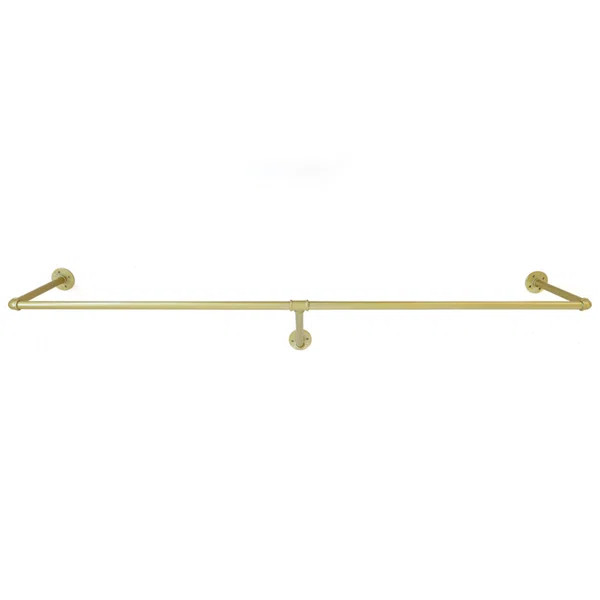 Akeim 47'' Wall Mounted Clothes Rack | Wayfair North America
