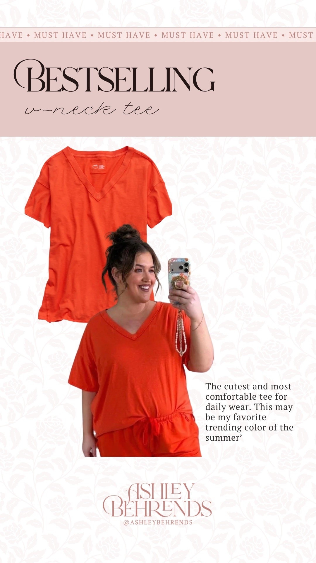 This bestselling tee comes in the most stunning color for summer. It’s so bright, and flattering on all different skin tones. I really think this is my favorite trending color of the summer. I bought the matching shorts and wear this look whenever I want comfy, cute and lightweight in the summer heat.

#LTKSaleAlert #LTKPlusSize #LTKSeasonal