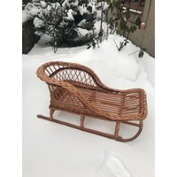 Children's Christmas Sled, Santa's Sleigh, Vintage Sleigh | Etsy (US)