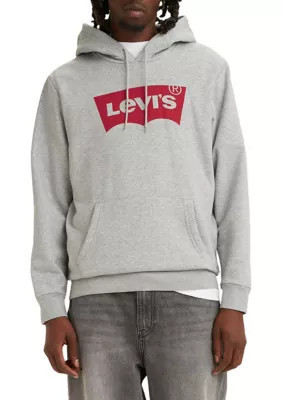 Levi's Men's Heather Gray Graphic Hoodie, XS | Belk