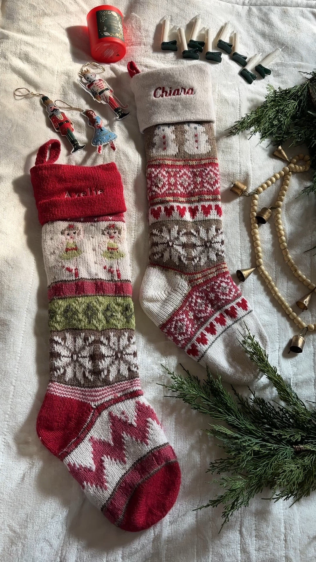 Personalized Fair isle stockings:)

#LTKSeasonal #LTKHoliday #LTKGiftGuide