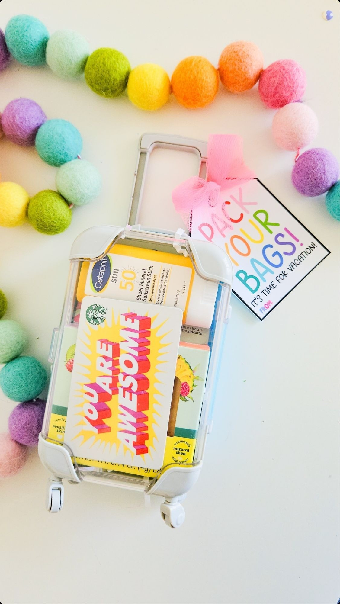 Luggage PACK YOUR BAGS Summer Vaca gift for a friend or teacher! 😍☀️✏️

#LTKSeasonal #LTKKids #LTKmomlife