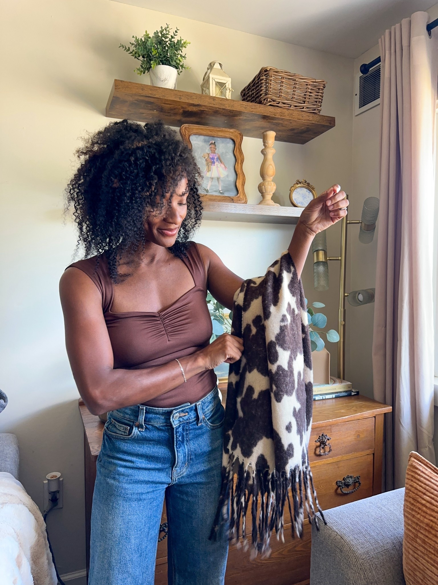 Cow print scarf

#LTKGiftGuide #LTKHoliday