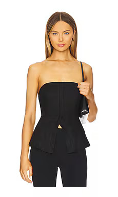 Elodie the Label Reyes Strapless Top in Black from Revolve.com | Revolve Clothing (Global)
