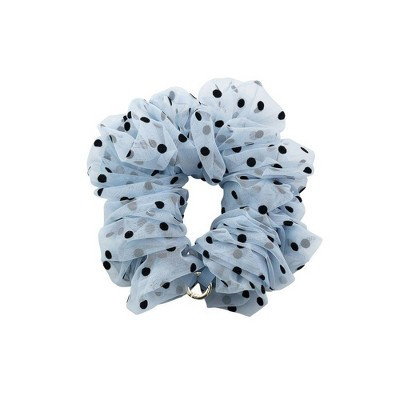 PopSockets Scrunchie Wristlet Phone Strap - Polka Dot Tulle Blue | Target