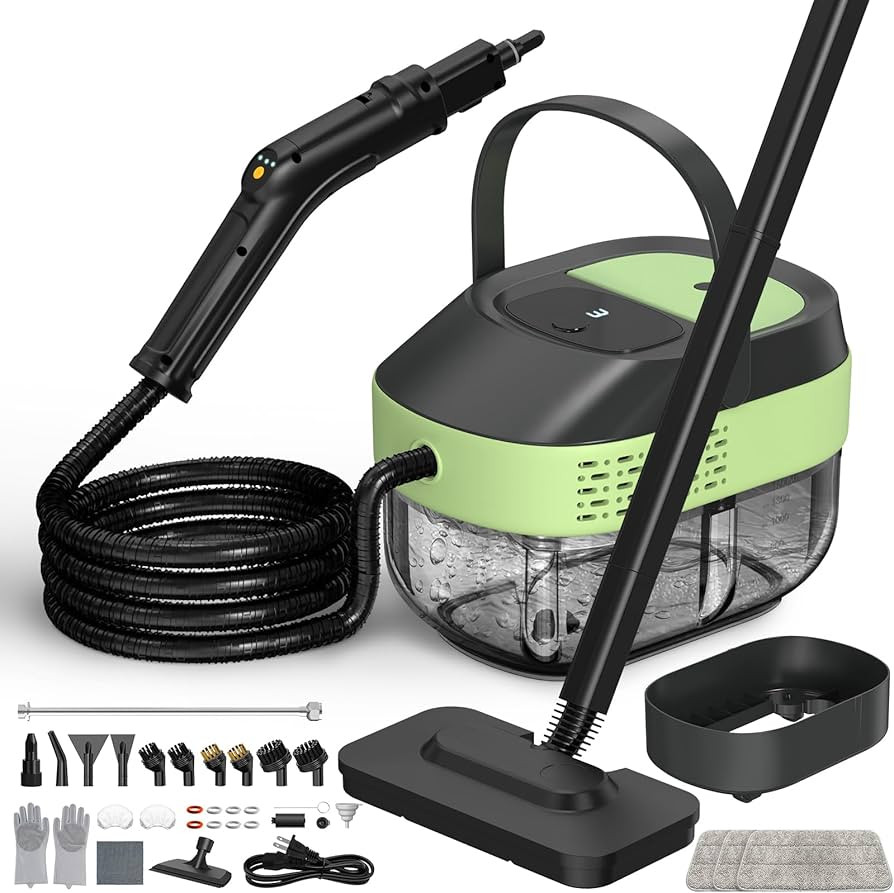 14 IN 1 Steam Mop Cleaner, 1.6L Detachable Handheld Steam Cleaner with 37 Accessories, 2500W Mult... | Amazon (US)