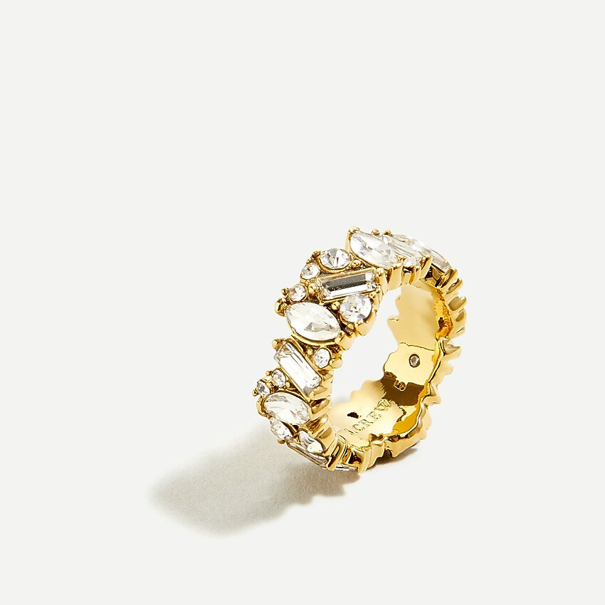 Mini-stone cluster ring | J. Crew US
