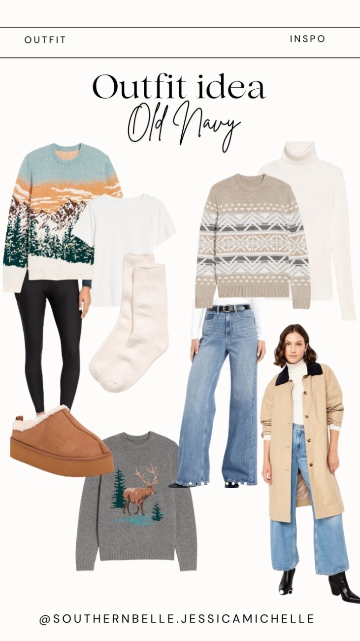 Winter outfit ideas from Old Navy

Style tip: make sure to check the men’s section for sweaters and tops! 

#LTKootd #LTKSeasonal