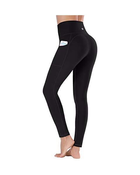 Yogalicious High Waist Ultra Soft 7/8 Ankle Length Leggings with Pockets for Women | Amazon (US)