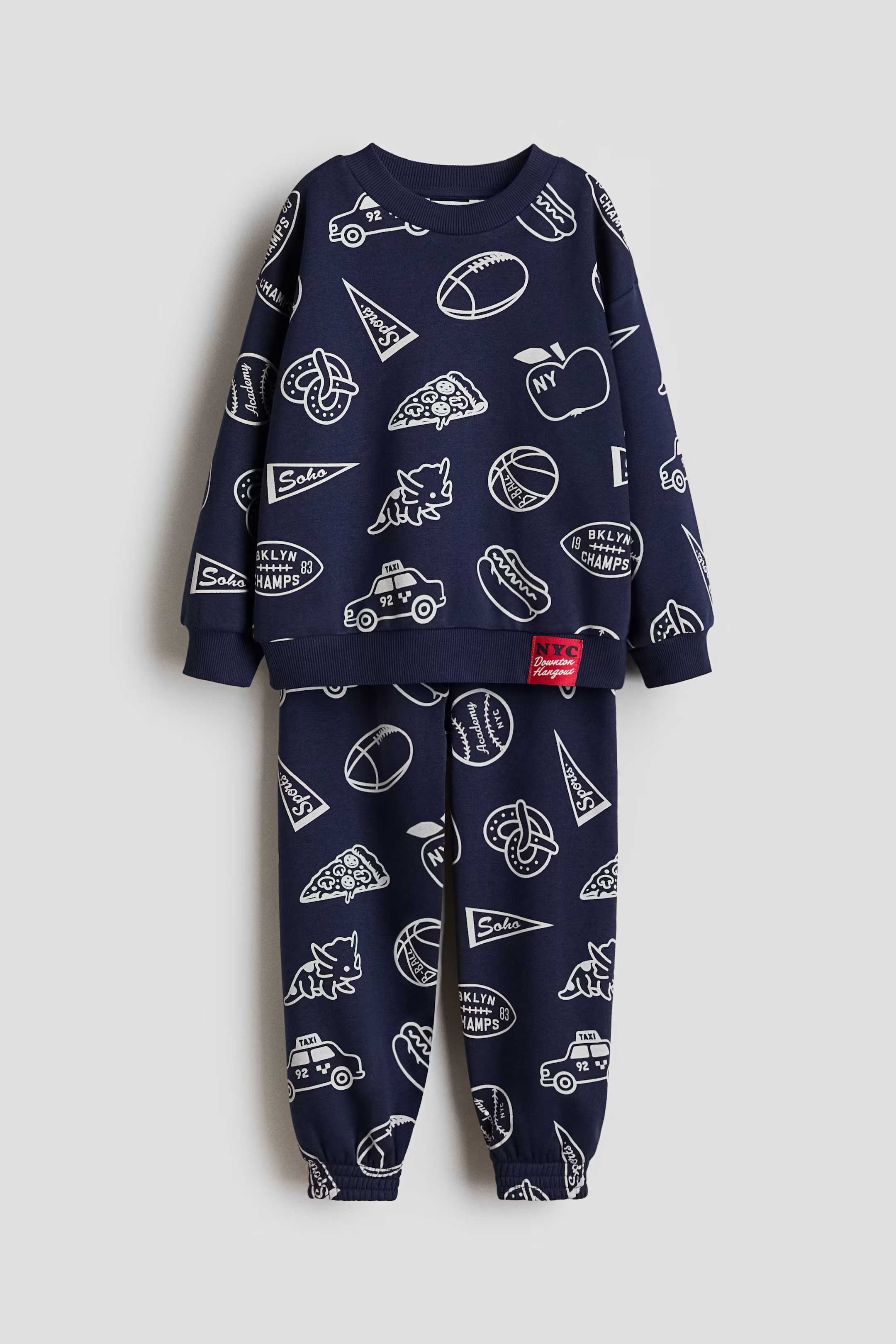 2-Piece Printed Sweatsuit | H&M (US + CA)