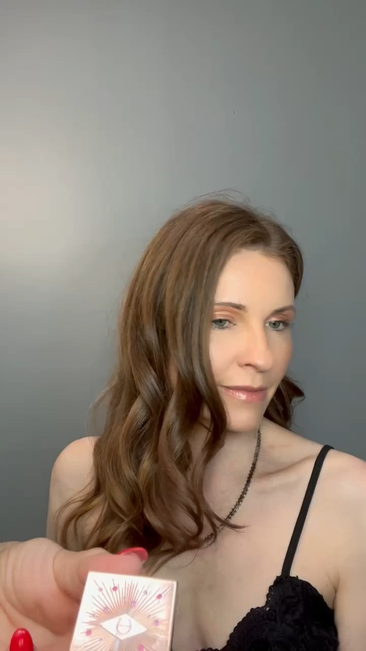 Wearing the new shade Pop shot pillow talk diamonds from Charlotte tilbury on my eyes and rare beauty’s powder highlight in shade exhilarate on my cheeks . This is the perfect date night look ! 
#makeup #highlighter #eyeshadow 

#LTKstyletip #LTKbeauty #LTKU