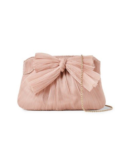 Rayne Bow Pleated Frame Clutch | Saks Fifth Avenue