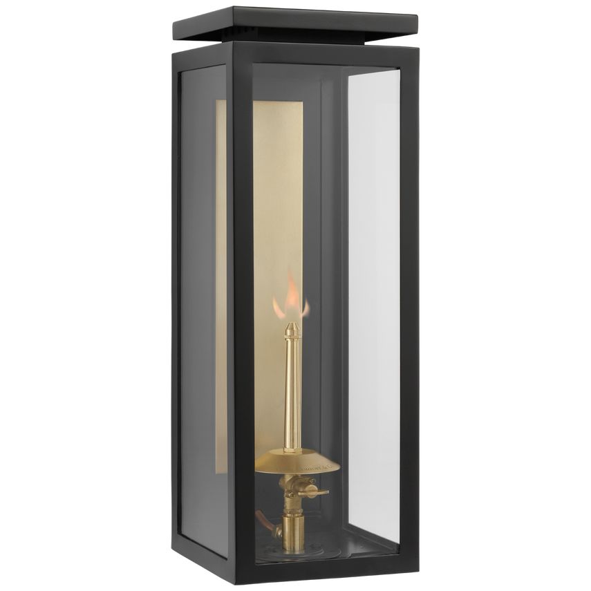 Fresno Medium 3/4 Gas Wall Lantern | Visual Comfort