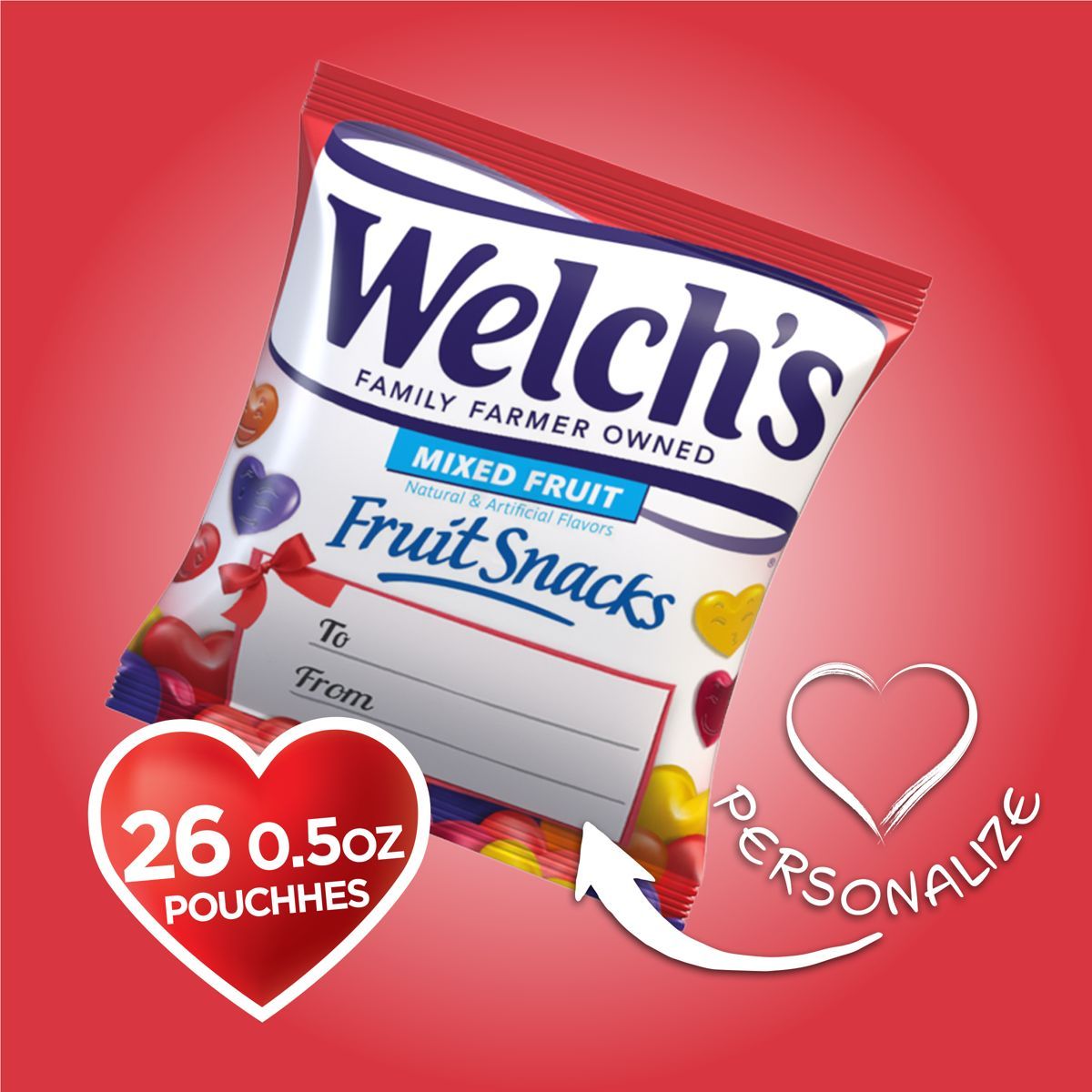 Welch's Valentines Day Exchange Fruit Snacks - 13oz | Target