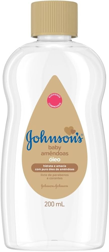 Johnson's Baby Óleo Hidratante De Amêndoas,200ml | Amazon (BR)