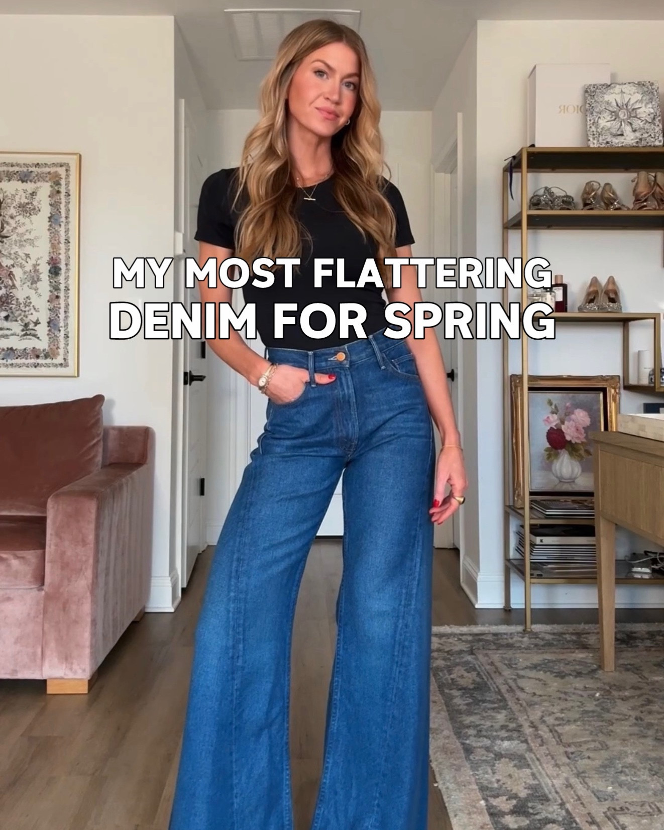 5 pairs of denim I can’t wait to wear for spring.

Black bodysuit: runs small, wearing S
Suede kitten heel: run TTS

Denim 1: Agolde straight leg in ‘Measure’ (TTS, wearing 25)
Denim 2: Mother straight leg in ‘Caramel’ (TTS, wearing 25)
Denim 3: Mother wide leg in ‘Yes! Chef!’ (Runs small, wearing 24)
Denim 4: Agolde barrel leg in ‘Chalk’ (TTS, wearing 25)
Denim 5: Agolde 90’s dark cigarette leg in ‘Overcast’ (TTS, wearing 25)


#LTKSeasonal #LTKootd #LTKgrwm